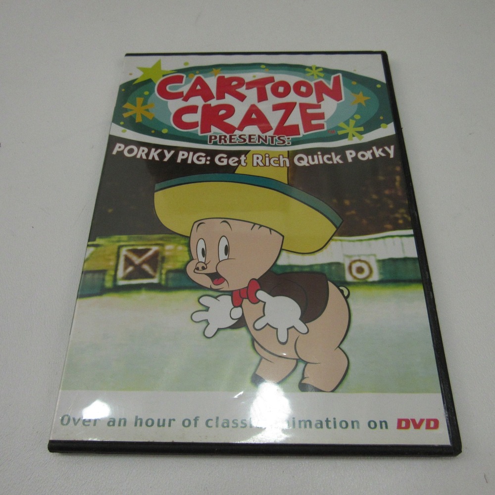 Cartoon Craze Presents Porky‎ Pig Get Rich Quick Porky DVD